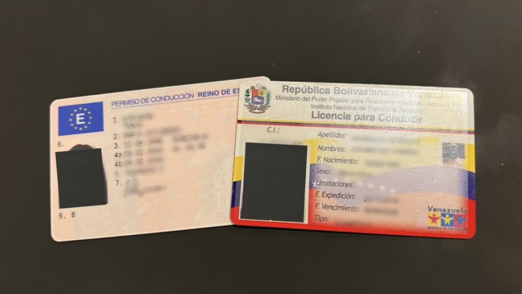 Licencias de conducir de venezuela
